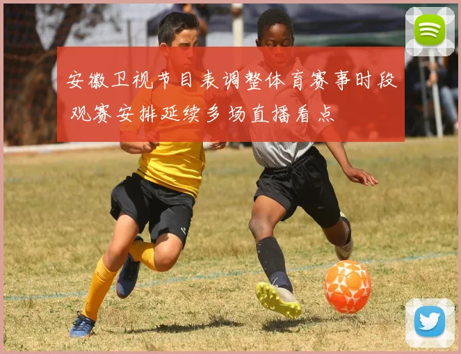 安徽卫视节目表调整体育赛事时段 观赛安排延续多场直播看点